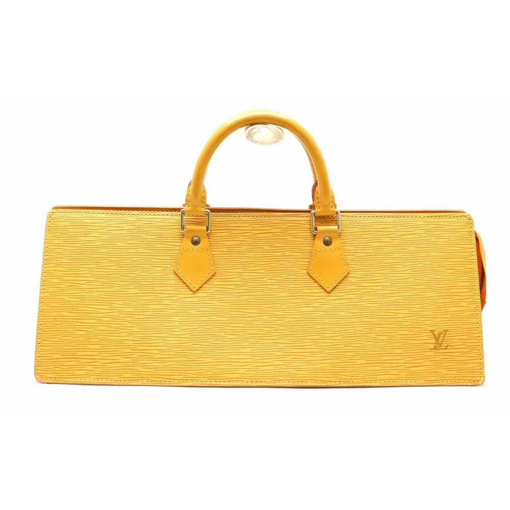 LOUIS VUITTON Sac Triangle Tassili Yellow Handbag
